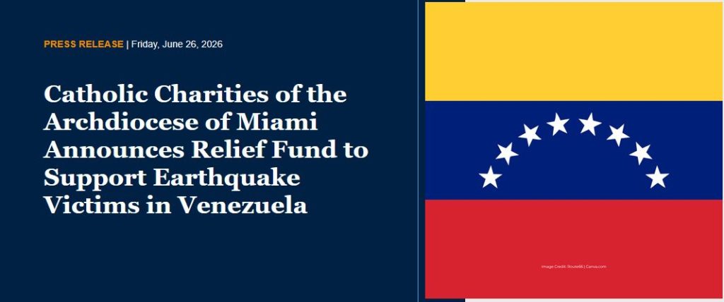 Relief fund to support earthquake victims in Venezuela